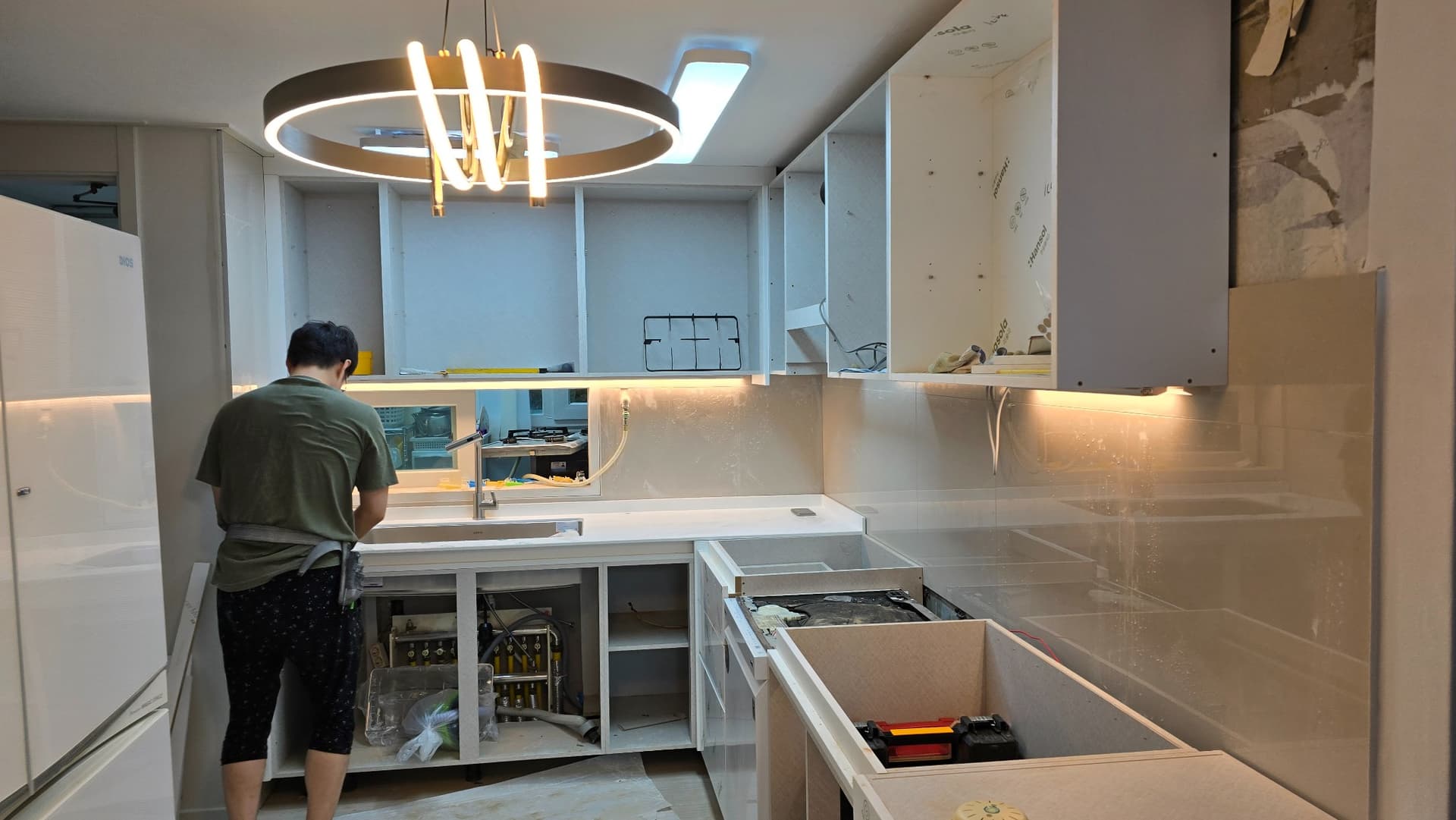 방학동 래미안 30평대 인테리어 - 주방 Before 1