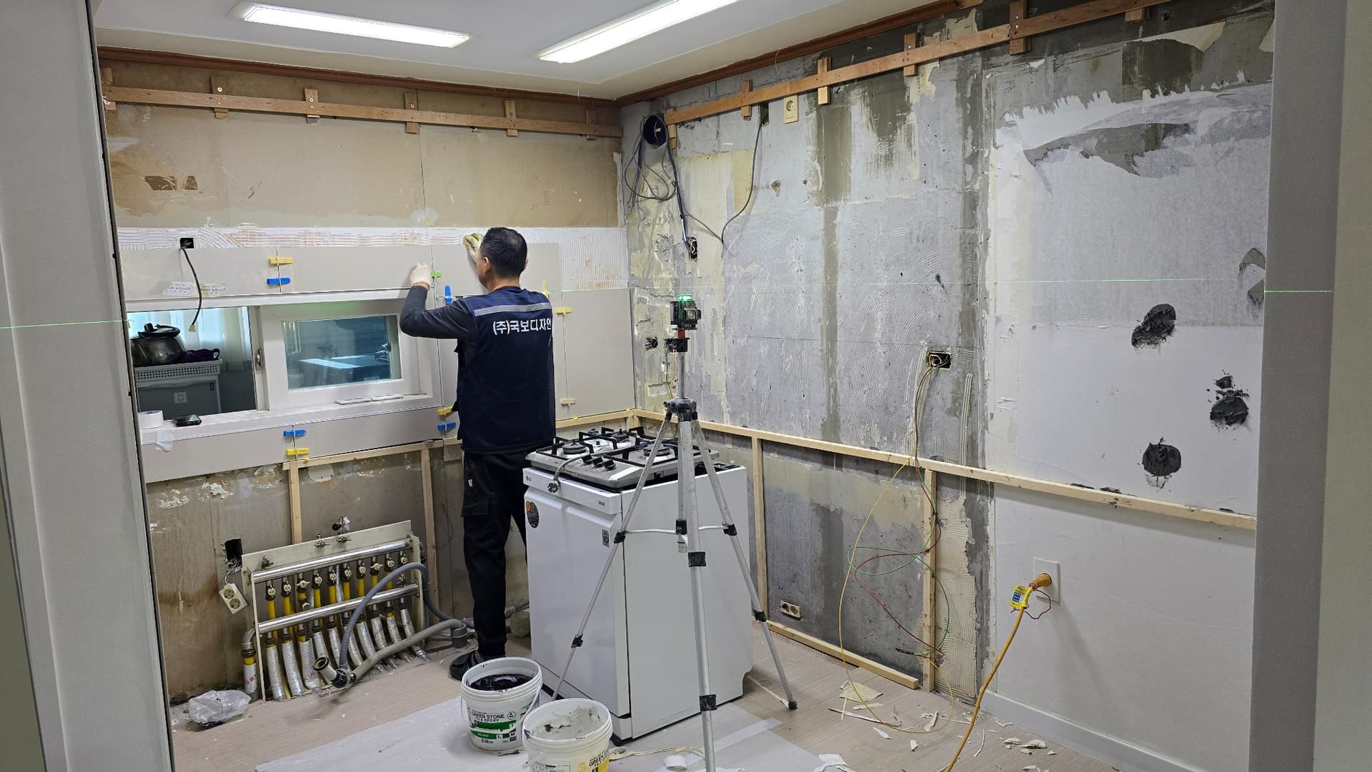 방학동 래미안 30평대 인테리어 - 주방 Before 3